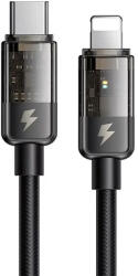 Mcdodo Cablu pentru incarcare si transfer date Mcdodo CA-3161, USB-C/Lightning, 36W, 3A, 1.8m, Indicator LED, Negru (CA-3161)