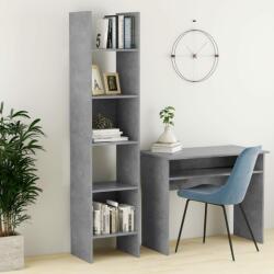 vidaXL Bibliotecă, gri beton, 40x35x180 cm, PAL (803402) - comfy