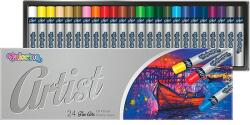 Colorino Olajpasztell kréta készlet, Artist, 24 szín, kerek, 24 szín