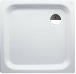 Laufen Platina szögletes acéllemez zuhanytálca 80x80x6, 5 cm, fehér H2150110000401 (H2150110000401)