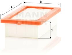 Mann Filter C 24 057 Levegőszűrő, C24057
