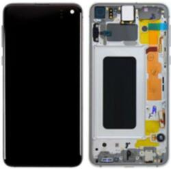 Samsung GH82-18852B Gyári Samsung Galaxy S10e fehér OLED LCD kijelző érintővel (GH82-18852B)