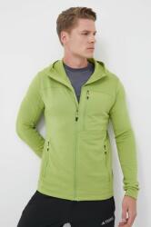 Marmot sportos pulóver Preon zöld, sima, kapucnis - zöld M