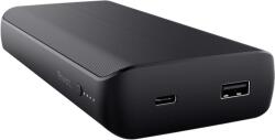 Trust Laro 65W laptop powerbank USB Type-C aljzat, 20000 mAh, fekete (23892) (23892)