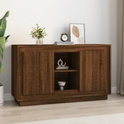 vidaXL Servantă, stejar maro, 102x35x60 cm, lemn prelucrat (831884) Comoda