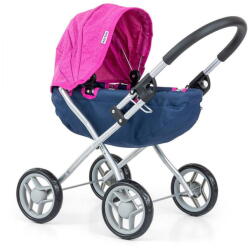Milly Mally Stroller Dori Prestige Navy (4749) - vexio Papusa