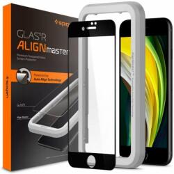 Spigen AlignMaster FC Black iPhone SE 2022/SE 2020/8/7 üvegfólia (AGL01294)