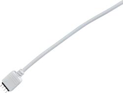 ELMARK Acc20 4pin КОНЕКТОР ЗА rgb ЛЕНТА С БЯЛ КАБЕЛ 200mm (99acc20) - aginvest