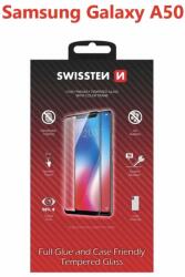 SWISSTEN Case Friendly Samsung Galaxy A50 üvegfólia - fekete (54501709)