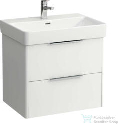 Laufen Base 61, 5x44 cm-es 2 fiókos alsószekrény H810964 mosdóhoz, fényes fehér H4022921102611 (H4022921102611)