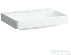 Laufen Pro S 60x46, 5 cm-es mosdó csaplyuk és túlfolyó nélkül, LCC Active bevonattal, fehér H810964A001421 (H810964A001421)