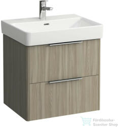 Laufen Base 57x44 cm-es 2 fiókos alsószekrény H810963 mosdóhoz, világos szil H4022321102621 (H4022321102621)