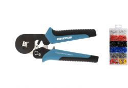  Érvéghüvely krimpelő fogó 0.25-8 mm2 + kábel érvéghüvely készlet (17724yt)