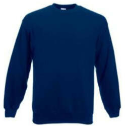 Fruit of the Loom F41 kereknyakú pulóver, SET-IN SWEAT, Navy - 3XL (F410411)