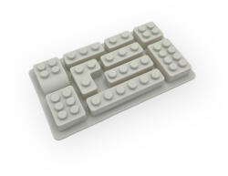 Lego bonbon forma, szilikon, 10 db, 14, 8×8, 2 cm