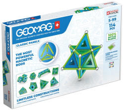 Geomag Classic Panels Recycled 114 db - delfinbuvar