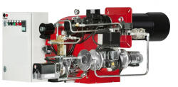 F. B. R Arzator mixt pe gaz/motorina modulant 1044-2390 kW, 4", cap de ardere lung F. B. R model K 190/M TL EL + R CE-CT (004211R056170)