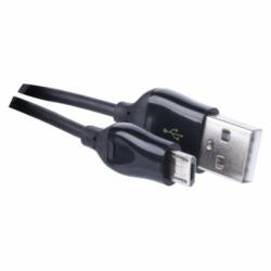 EMOS Töltő- és adatkábel USB-A 2.0 / micro USB-B 2.0, Quick Charge, 1 m, fekete (SM7004B) - lumtech