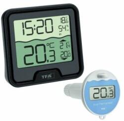 TFA Termometru si higrometru digital de camera cu senzor wireless pentru  piscina MARBELLA, negru, TFA 30.3066. 01 - gimihome (Alte accesorii  piscina) - Preturi
