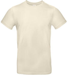 B and C Férfi rövid ujjú póló B&C #E190 T-Shirt -3XL, Naturál