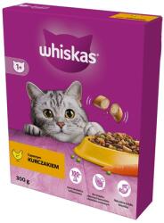 Whiskas Adult 6x300 g száraz teljes értékű eledel ízletes csirkehússal felnőtt macskáknak