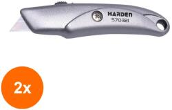 HARDEN Set 2 x Cutter Universal cu Corp din Aluminiu, Profesional, Harden (COR-2xZH570321)