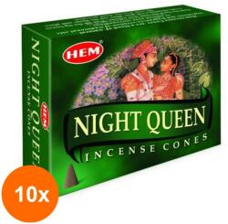 HEM Set 10 x Conuri Parfumate, Regina Noptii (GIL-10xLCA-CONP-REGN)