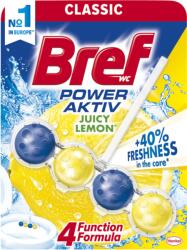 Bref juicy lemon classic power aktiv 50g wc illatosító