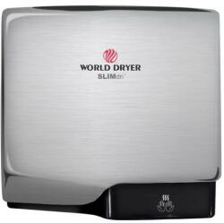 World Dryer L-971 WORLD DRYER SLIMdri automata kézszárító, alumínium, selyem, 950 W, 10-12 mp, 83 dB (GCMSLS)