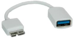 Roline Cable USB3.0 A-Micro B, F/M, OTG, 15cm, 11.02. 8315 (11.02.8315)