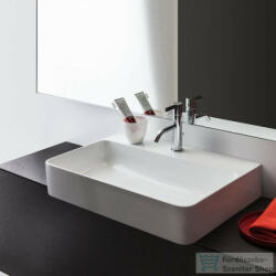 Laufen Val SaphirKeramik 55x42 cm-es túlfolyó nélküli csiszolt aljú mosdó 1 csaplyukkal, fehér H8162820001111 (H8162820001111)