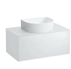 Laufen Sonar matt fehér alsószekrény 77, 7x45, 7x34, 1 cm egy fiókkal H4054110341701 (H4054110341701)