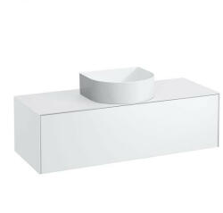 Laufen Sonar matt fehér alsószekrény 117, 7x45, 7x34, 1 cm egy fiókkal H4054210341701 (H4054210341701)