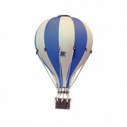 Superballoon Dekor holégballon - Királykék krémmel M (745-20)