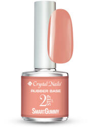 Crystal Nails - 2S - SMARTGUMMY RUBBER BASE GEL - NR12 - COVER NUDE - 8ML