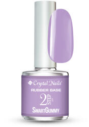 Crystal Nails - 2S - SMARTGUMMY RUBBER BASE GEL - NR23 - PASTEL LILAC - 8ML