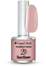 Crystal Nails - 2S - SMARTGUMMY RUBBER BASE GEL - NR14 - MILKY ROSE - 8ML