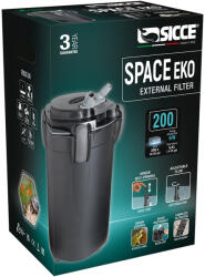 SICCE Space Eko+ 200 - külső szűrő - töltettel (EKO200E)