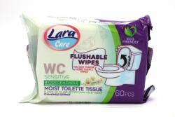  Nedves WC papír - Lara Care 60 lapos kamilla