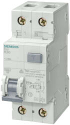 Siemens 5SU1354-3KK13 Áramvédős kismegszakító (Kombi Fi-relé) 1P+N, B karakterisztika 13A 30mA 10kA F osztály - 5SU13543KK13 - SENTRON (5SU1354-3KK13 / 5SU13543KK13)