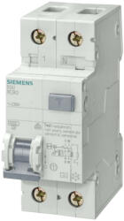 Siemens 5SU1656-1KK25 Áramvédős kismegszakító (Kombi Fi-relé) 1P+N, C karakterisztika 25A 300mA 6kA AC osztály - 5SU16561KK25 - SENTRON (5SU1656-1KK25 / 5SU16561KK25)