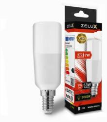 ZELUX Led Bright Stick Izzó E14 7W T30 3000K - lumino