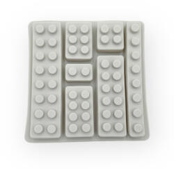 Lego bonbon forma, szilikon, 7 db, 10, 5×10, 5 cm