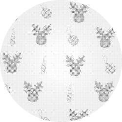  PontPöttyöző - Rudolf háttér Méret: 50x50cm, Keretezés: Kerek keret, Szín: Kék