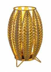 Bizzotto Set 2 veioze metal auriu Tarfaya 16.5x26.5 cm (0826001)