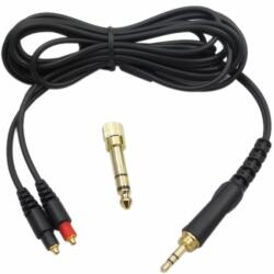 PadForce Cablu audio PadForce pentru casti Shure SRH1440, SRH1540, SRH1840, MMCX, cu adaptor 6.35mm, Lungime 2m