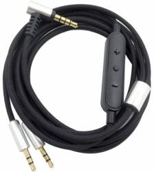 PadForce Cablu audio PadForce pentru casti Sol Republic V8, V10, V12, Jack 2.5mm la Jack 3.5mm, Control Volum, Lungime 1.20m