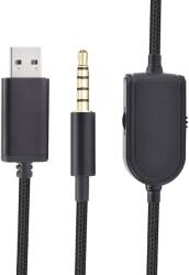 PadForce Cablu audio PadForce, analog cu USB 7.1 pentru Logitech Astro A10, A40, A30, A50, Lungime 2m