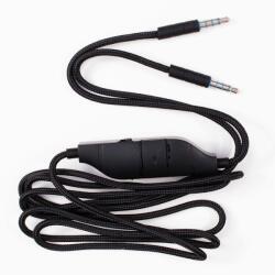PadForce Cablu audio PadForce pentru casti Logitech A10, A30, A40, A50, Jack 3.5mm, Control Volum, Lungime 1.50m