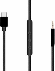 PadForce Cablu audio PadForce pentru casti Bose 700, QC25, QC35, OE2, Type-C la Jack 2.5mm, Control Volum, Lungime 1.50m